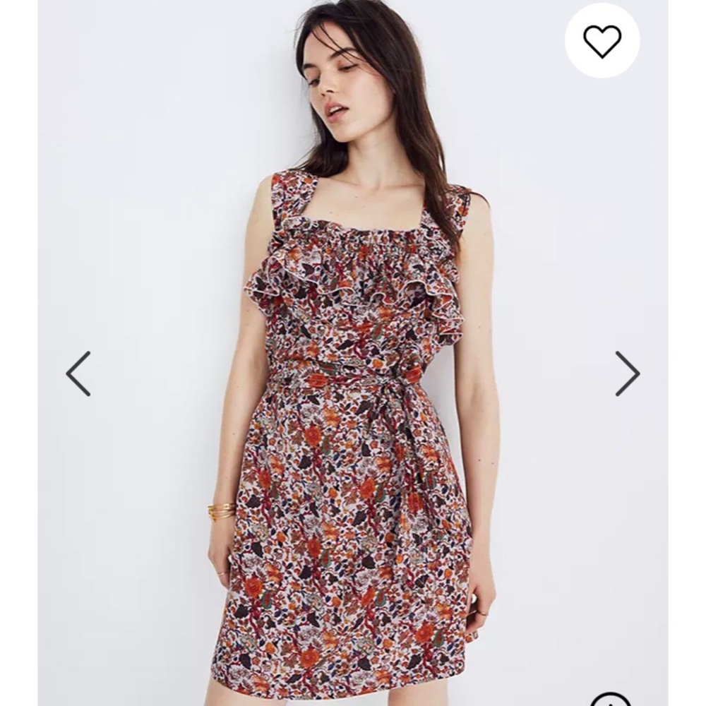 Madewell x Karen Walker® Rosalie Silk Flor…
